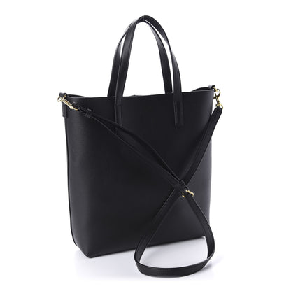 Saint Laurent Calfskin Toy Shopping Tote Black 3 of 12
