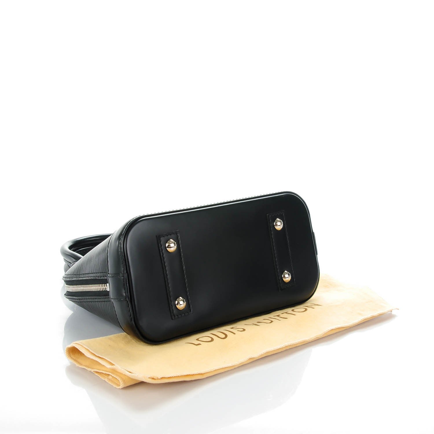 Louis Vuitton Epi Alma BB Black 4 of 8