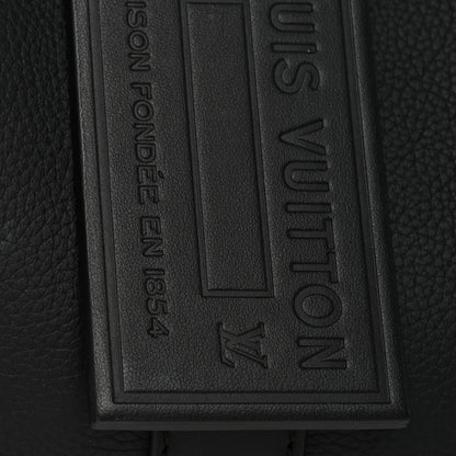 Louis Vuitton Grained Calfskin Aerogram City Keepall Black 10 of 10