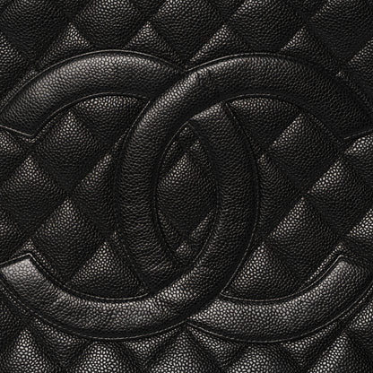 Chanel Caviar Quilted Medallion Tote Black 8 of 15
