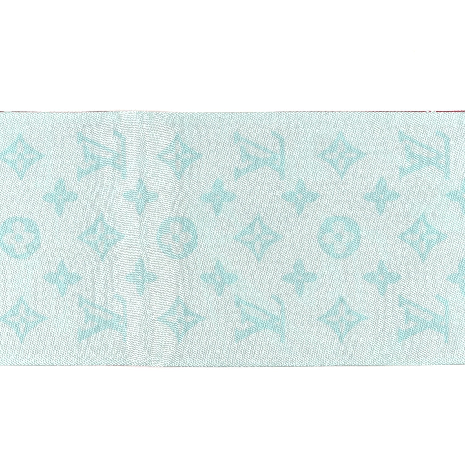 Louis Vuitton Silk Monogram Trunkit Bandeau Framboise 3 of 3