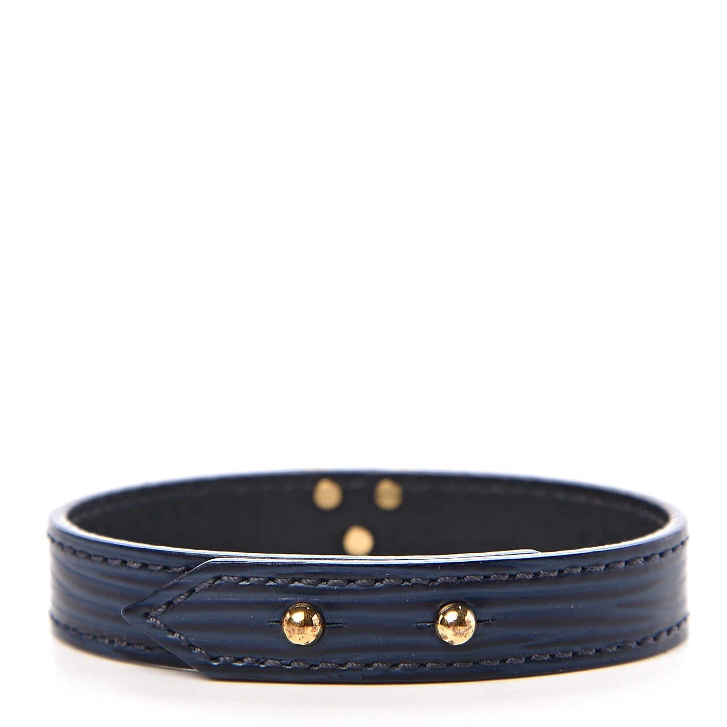 Louis Vuitton Epi Essential V Bracelet 19 Indigo 2 of 5