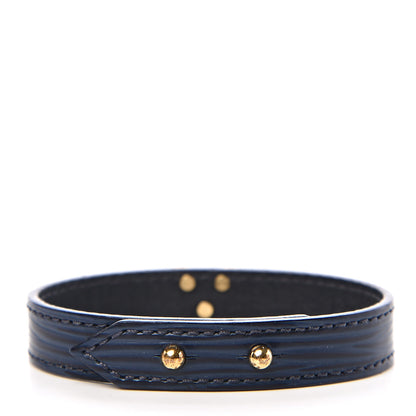 Louis Vuitton Epi Essential V Bracelet 19 Indigo 2 of 5