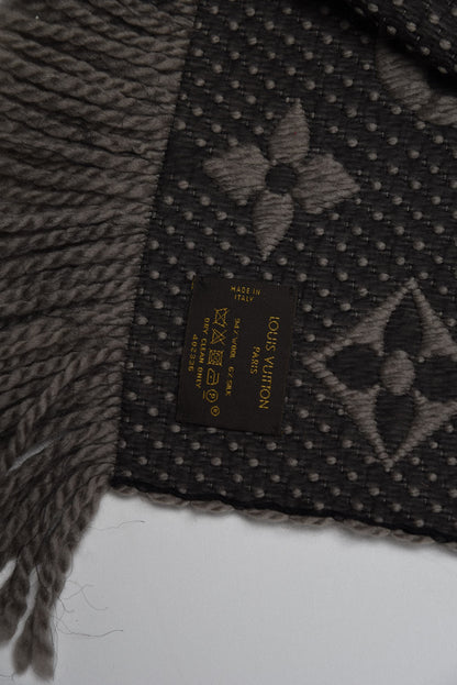 Louis Vuitton Wool Silk Logomania Scarf Verone 5 of 5