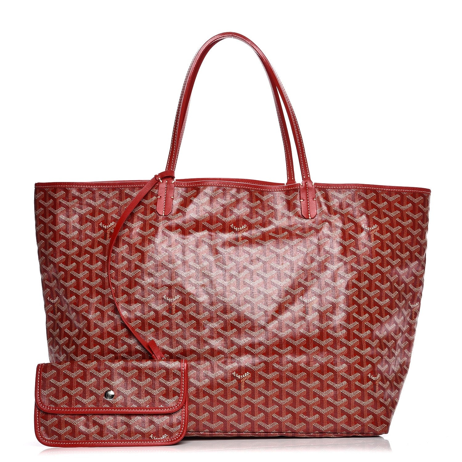 Goyard Goyardine Saint Louis GM Red 1 of 9
