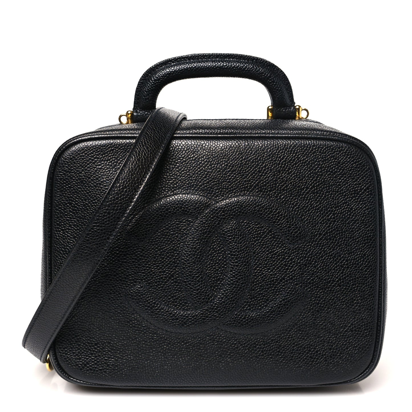 Caviar Timeless CC Vanity Case Black