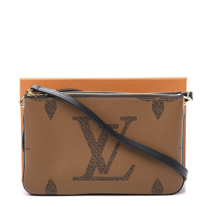Louis Vuitton Reverse Monogram Giant Double Zip Pochette 11 of 11