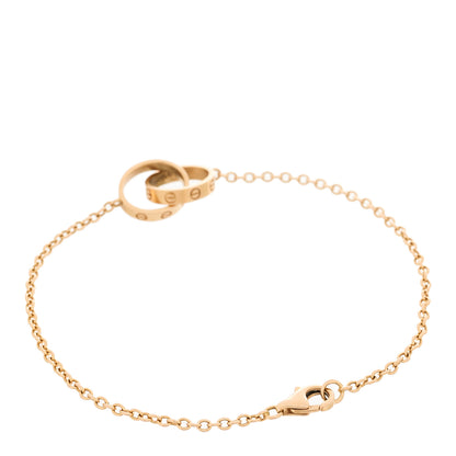Cartier 18K Pink Gold Interlocking LOVE Bracelet 2 of 5