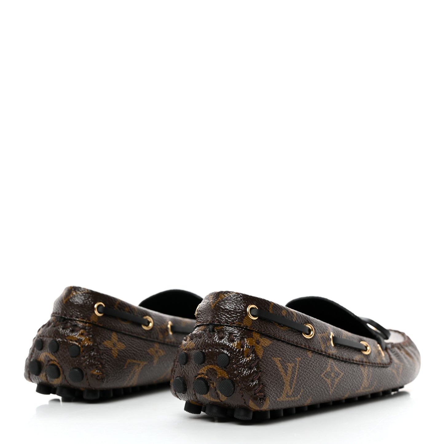 Patent Monogram Gloria Loafers 38