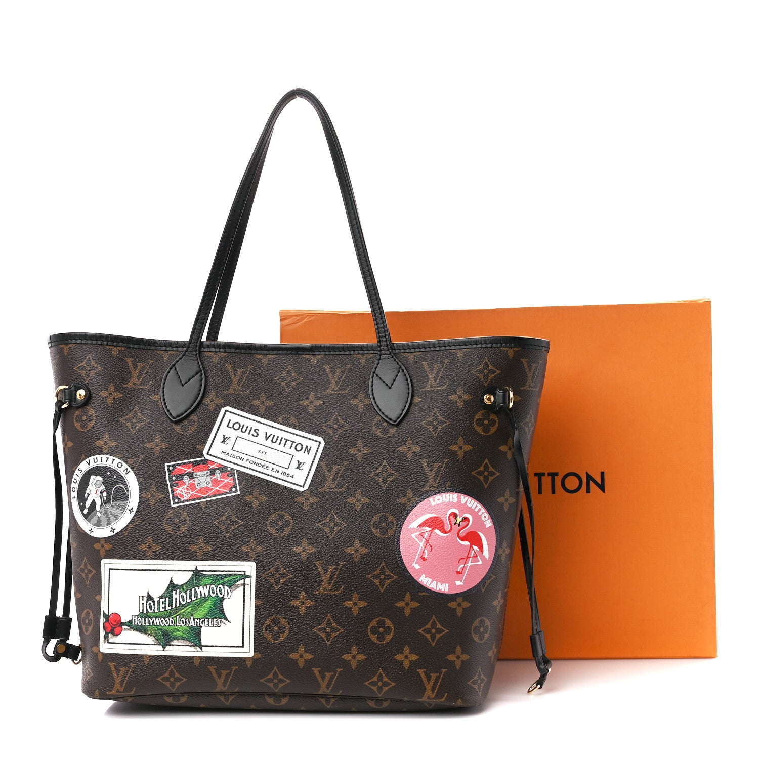 Louis Vuitton Monogram My LV World Tour Neverfull MM 17 of 17