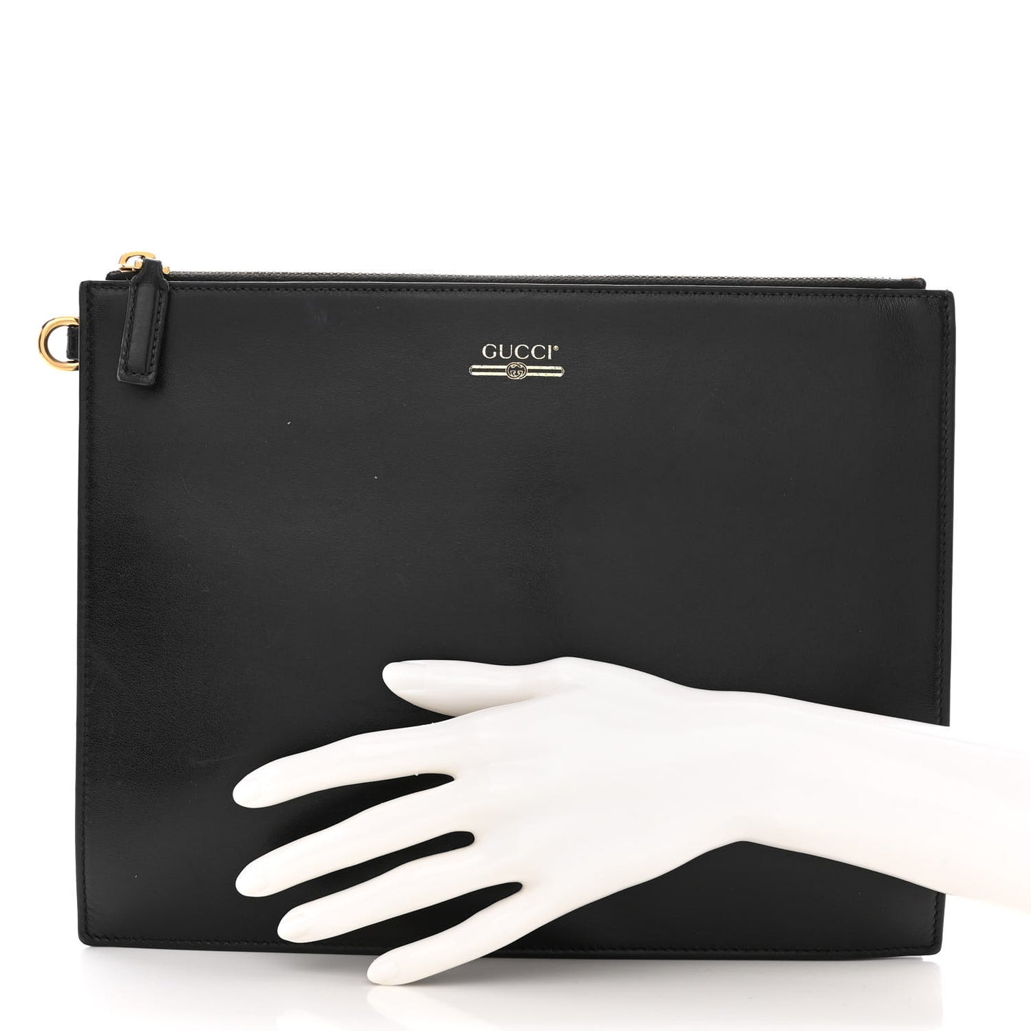 Calfskin Clutch Black