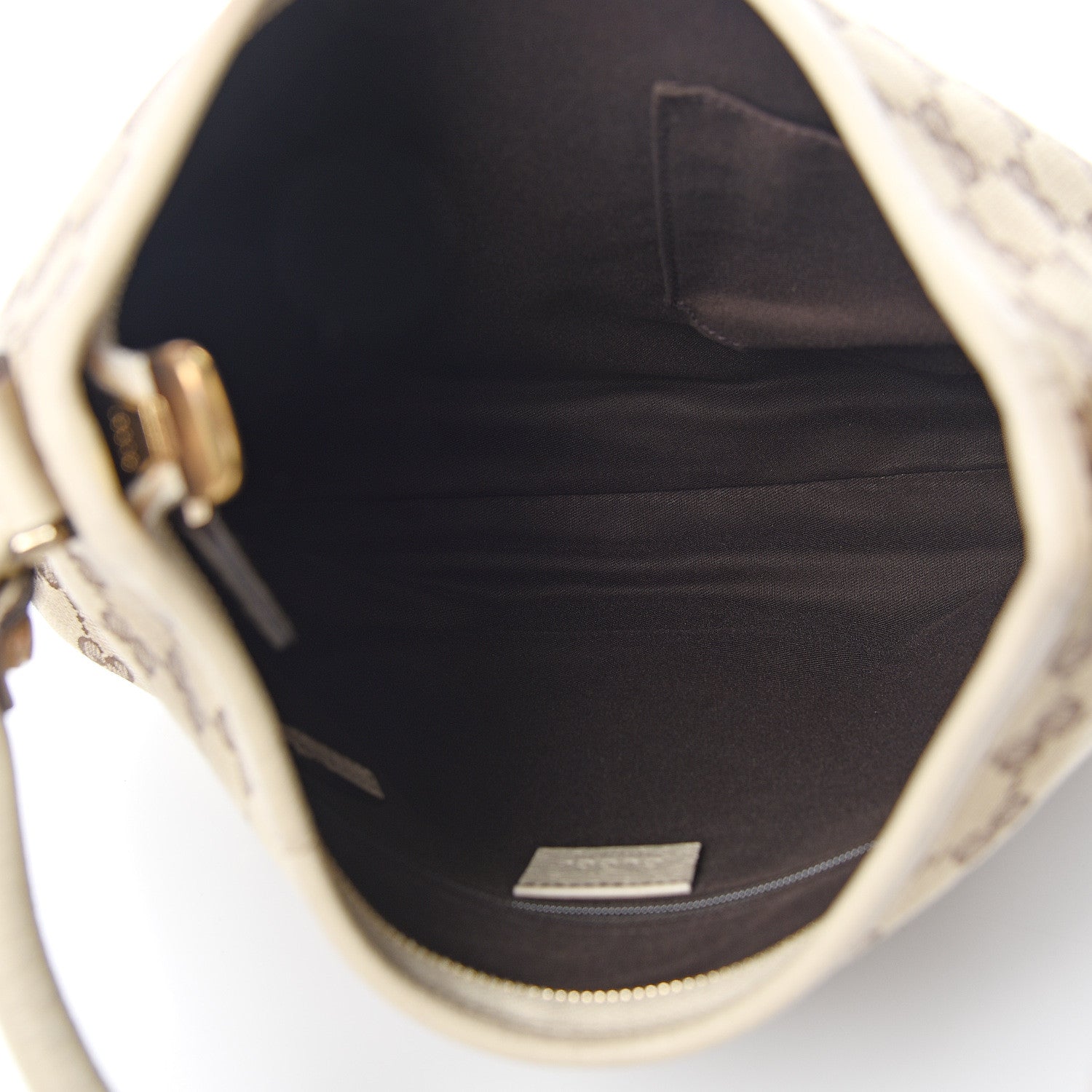 Gucci Monogram Medium Abbey D Ring Hobo Off White 4 of 9