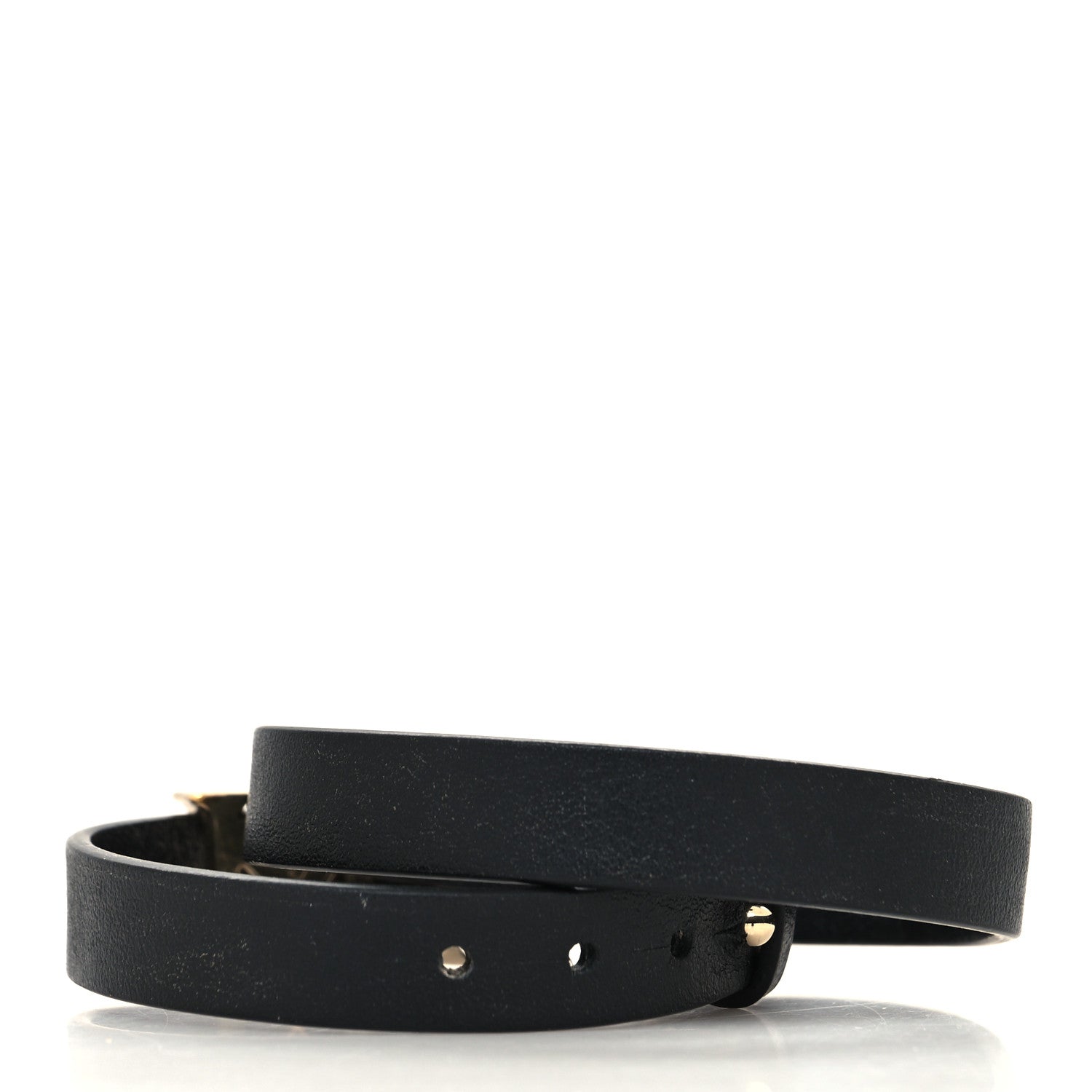 Christian Dior Calfskin My ABDior Double Bracelet Black 3 of 6