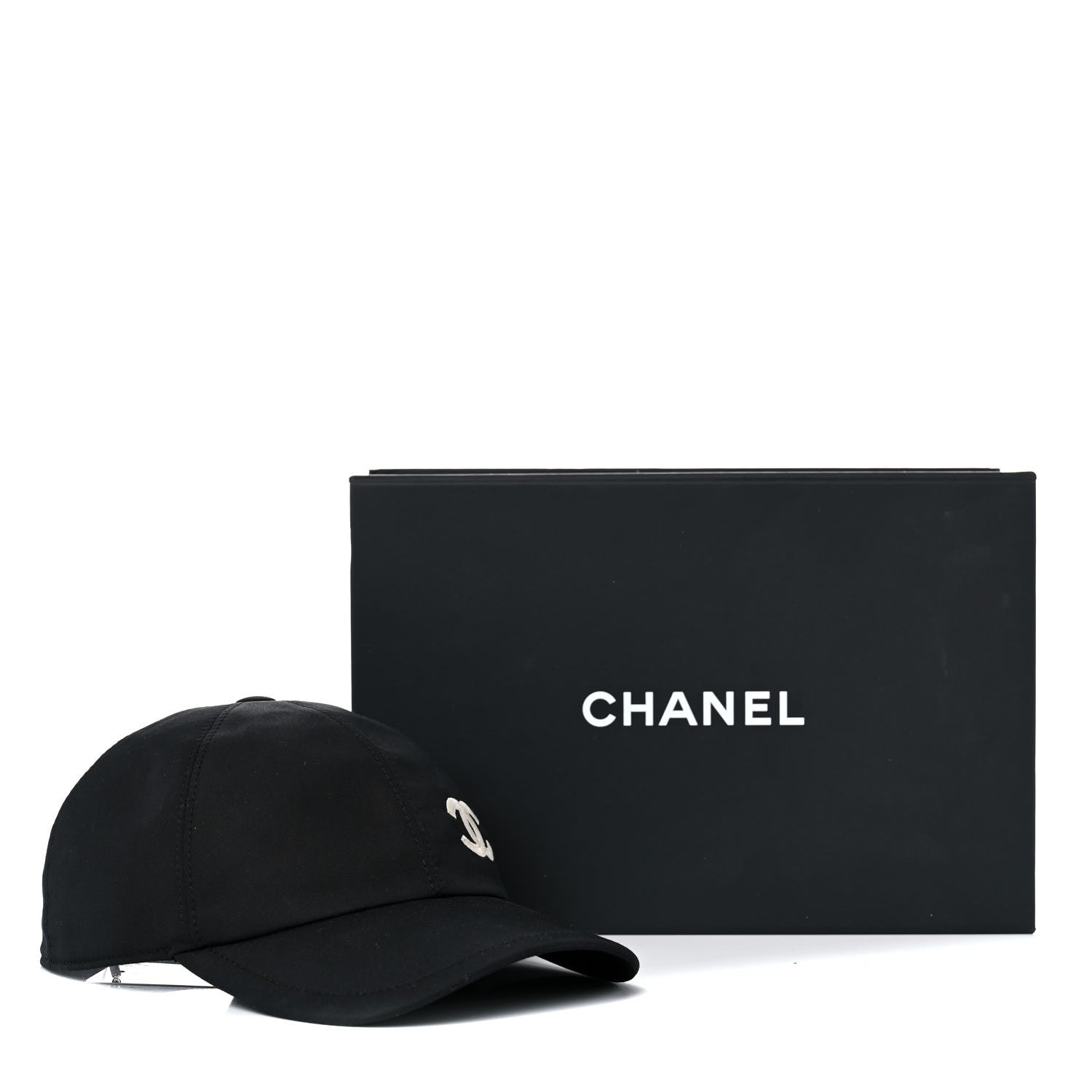 Chanel Cotton CC Cap Hat Black 10 of 10