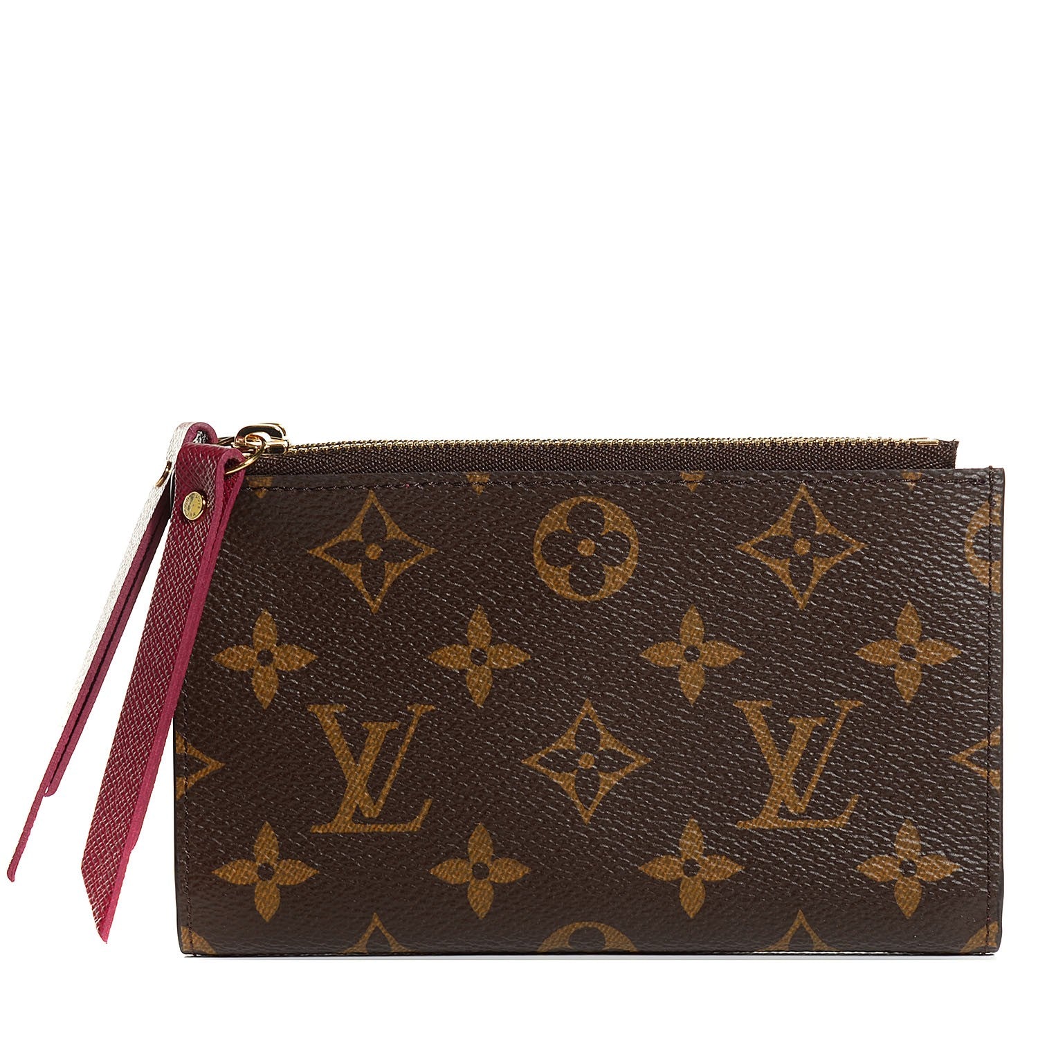 Louis Vuitton Monogram Adele Compact Wallet Fuchsia 1 of 8