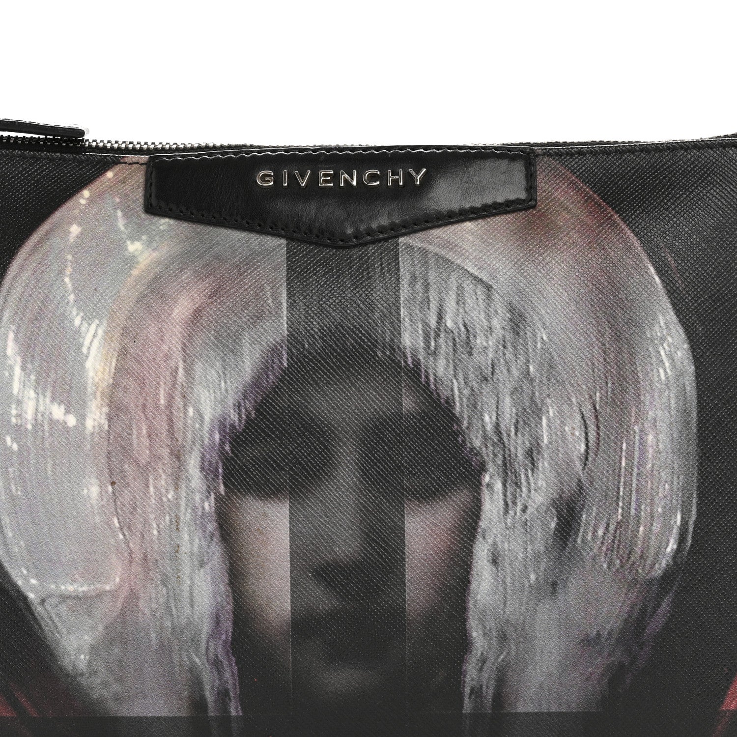 Givenchy Saffiano Antigona Madonna Clutch Black 8 of 11