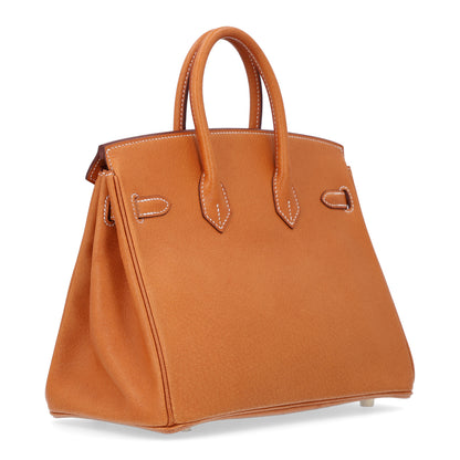 Hermes Peau Porc Birkin 25 Gold 3 of 10