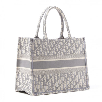 Christian Dior Oblique Medium Book Tote Grey 3 of 9