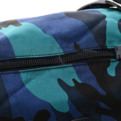 Prada Tessuto Nylon Camouflage Messenger Bag Royal 10 of 10