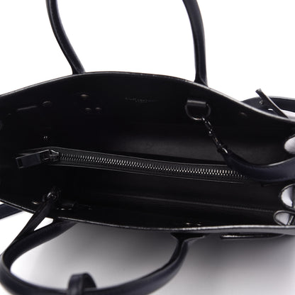 Saint Laurent Calfskin Baby Sac De Jour Navy 5 of 9