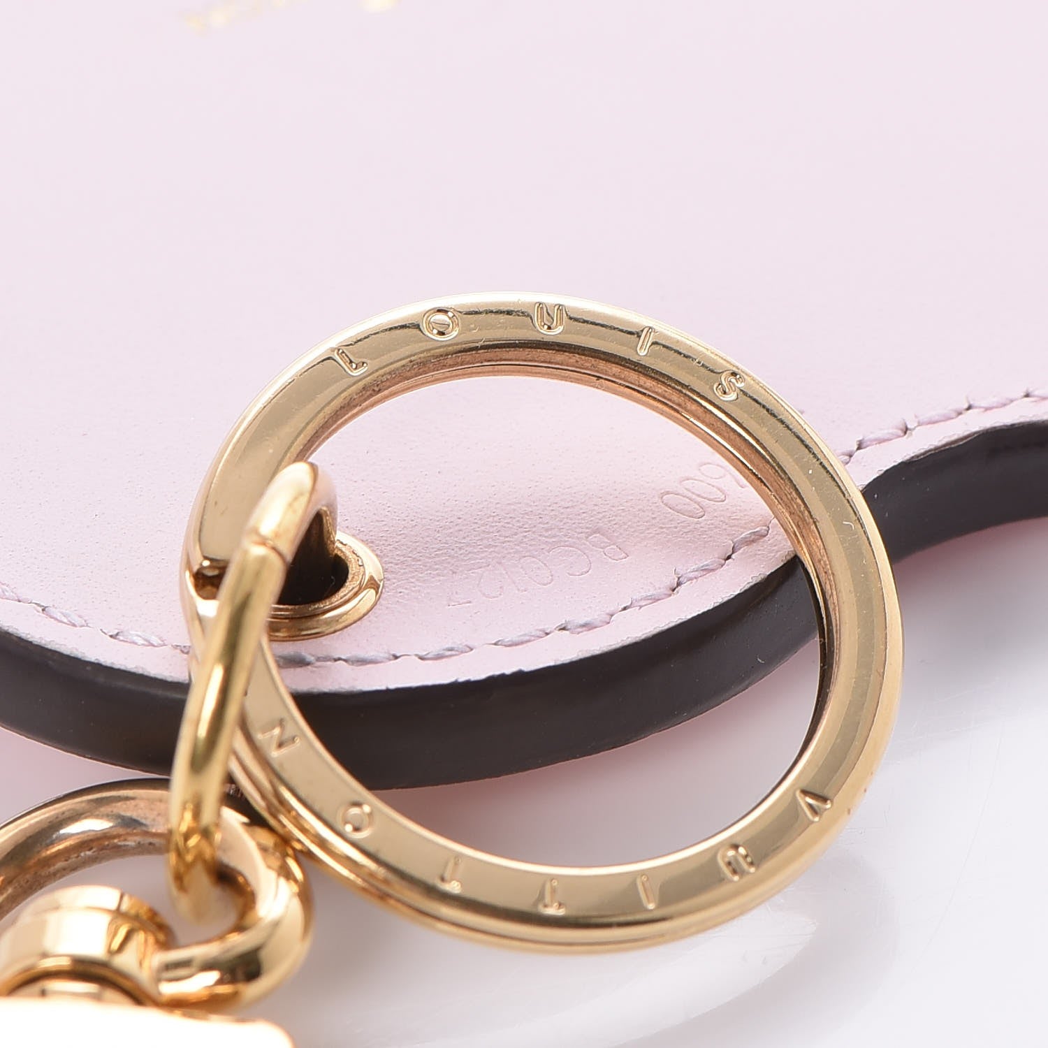 Louis Vuitton Vernis Degrade Heart Bag Charm Pink 4 of 7