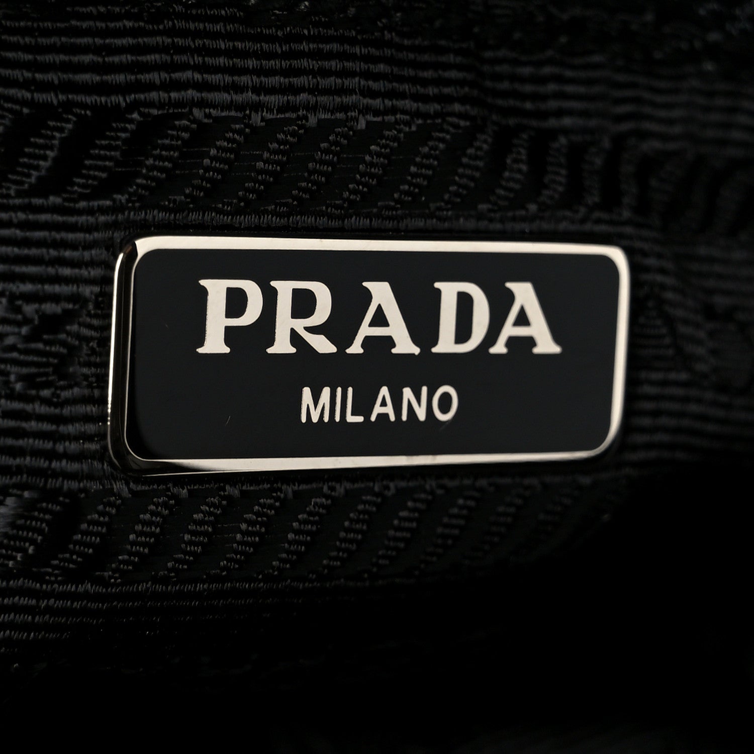 Prada Re-Nylon Saffiano Cosmetic Pouch Black 6 of 7