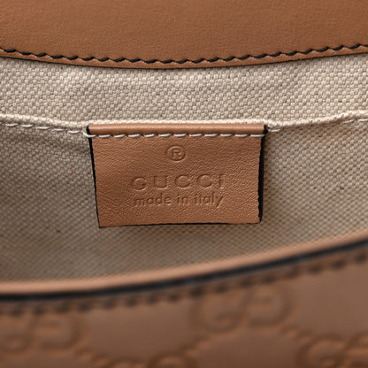 Gucci Guccissima Mini Emily Chain Shoulder Bag Camelia 5 of 10