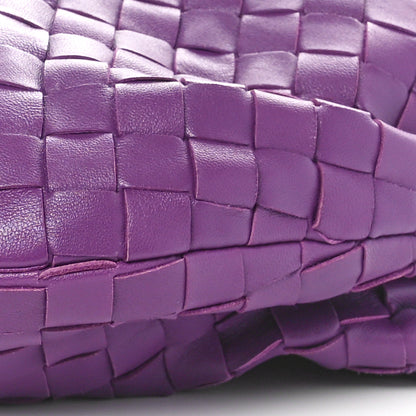 Bottega Veneta Nappa Intrecciato Teen Jodie Hobo Eggplant 10 of 10