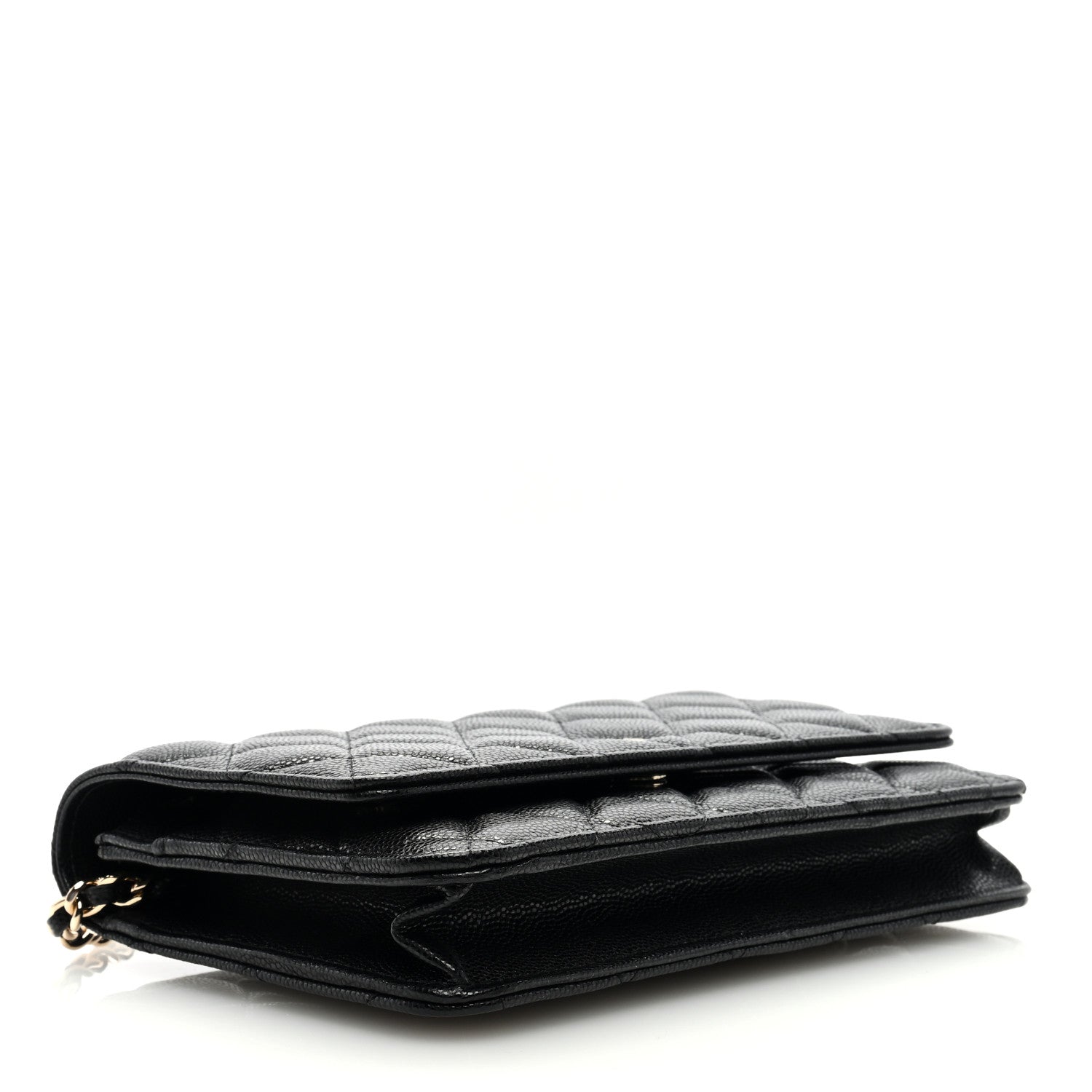 Chanel Caviar Quilted Wallet on Chain WOC Black 4 of 9