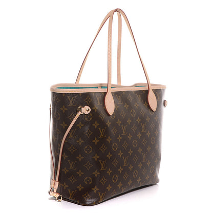 Louis Vuitton Monogram V Neverfull MM Turquoise 4 of 10