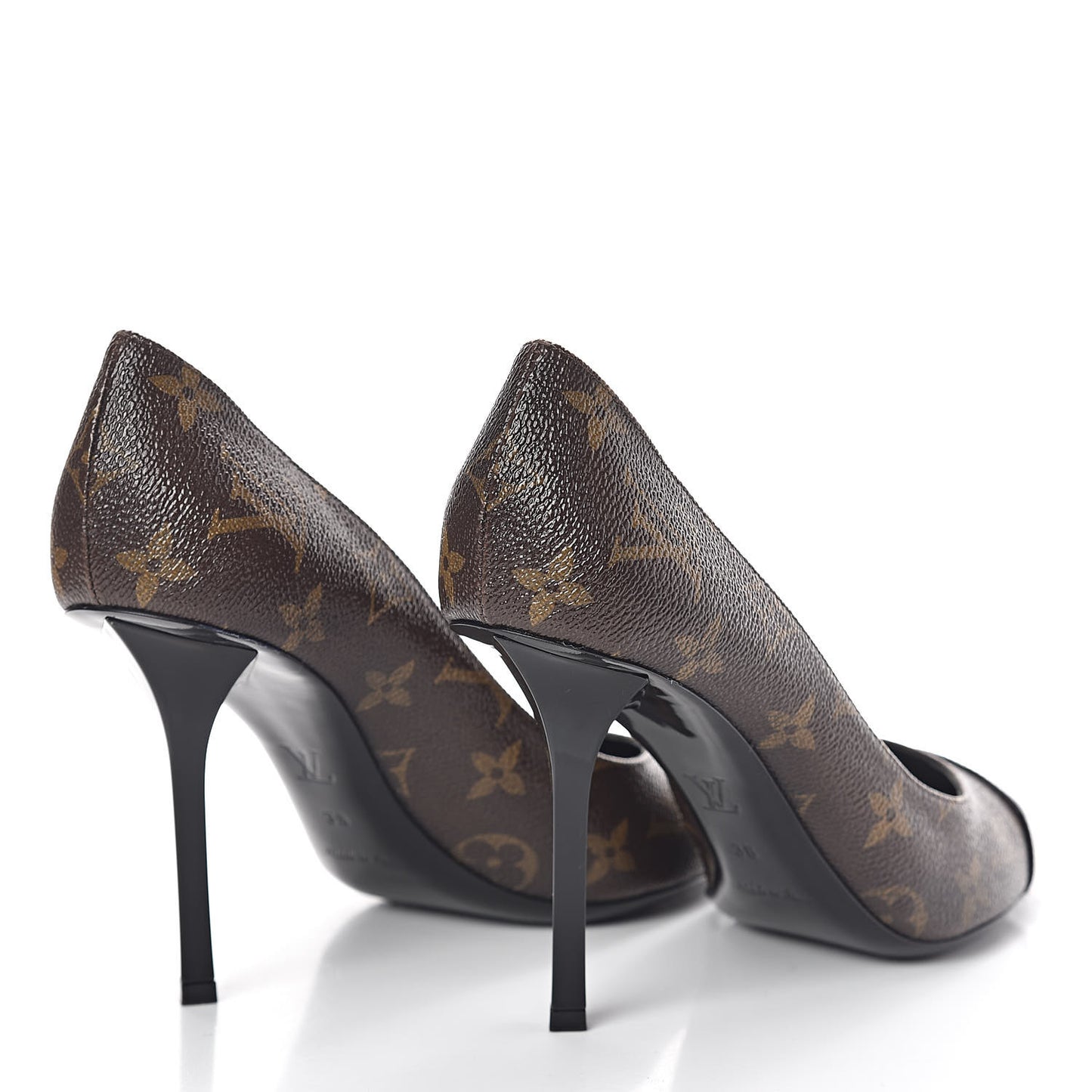 Monogram Cherie Pumps 38 Black