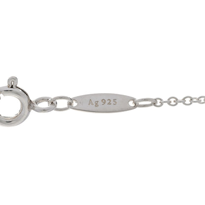 Tiffany Sterling Silver Aquamarine Elsa Peretti Color By The Yard Sprinkle Necklace 6 of 6