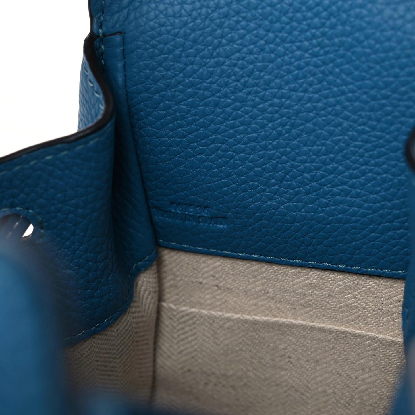 Calfskin Mini Hammock Shoulder Bag Dark Blue