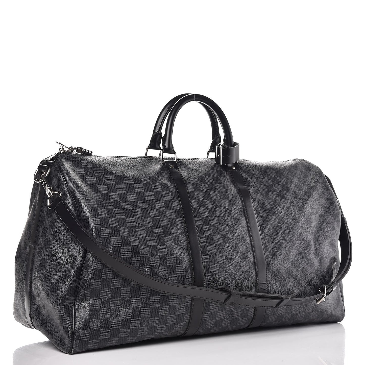 Damier Graphite Keepall Bandouliere 55
