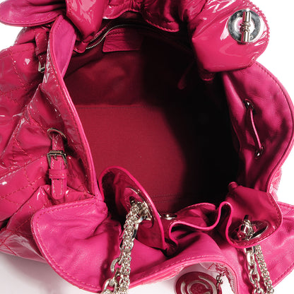 Christian Dior Patent Cannage Medium Le Trente Tote Framboise 5 of 8