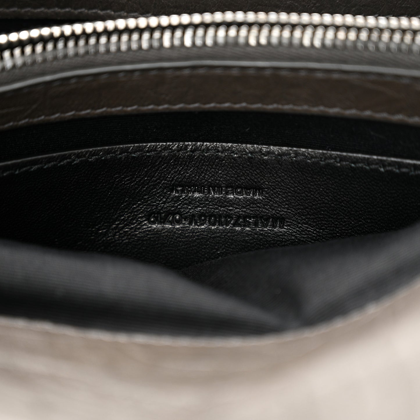 Calfskin Crocodile Embossed Medium West Hollywood Monogram Fold-Over Earth