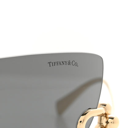 Tiffany Metal TF3112K HardWear Sunglasses Gold Grey 7 of 8