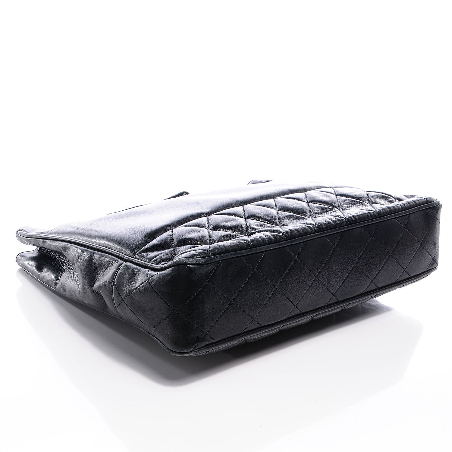 Chanel Lambskin Shoulder Bag Black 4 of 10