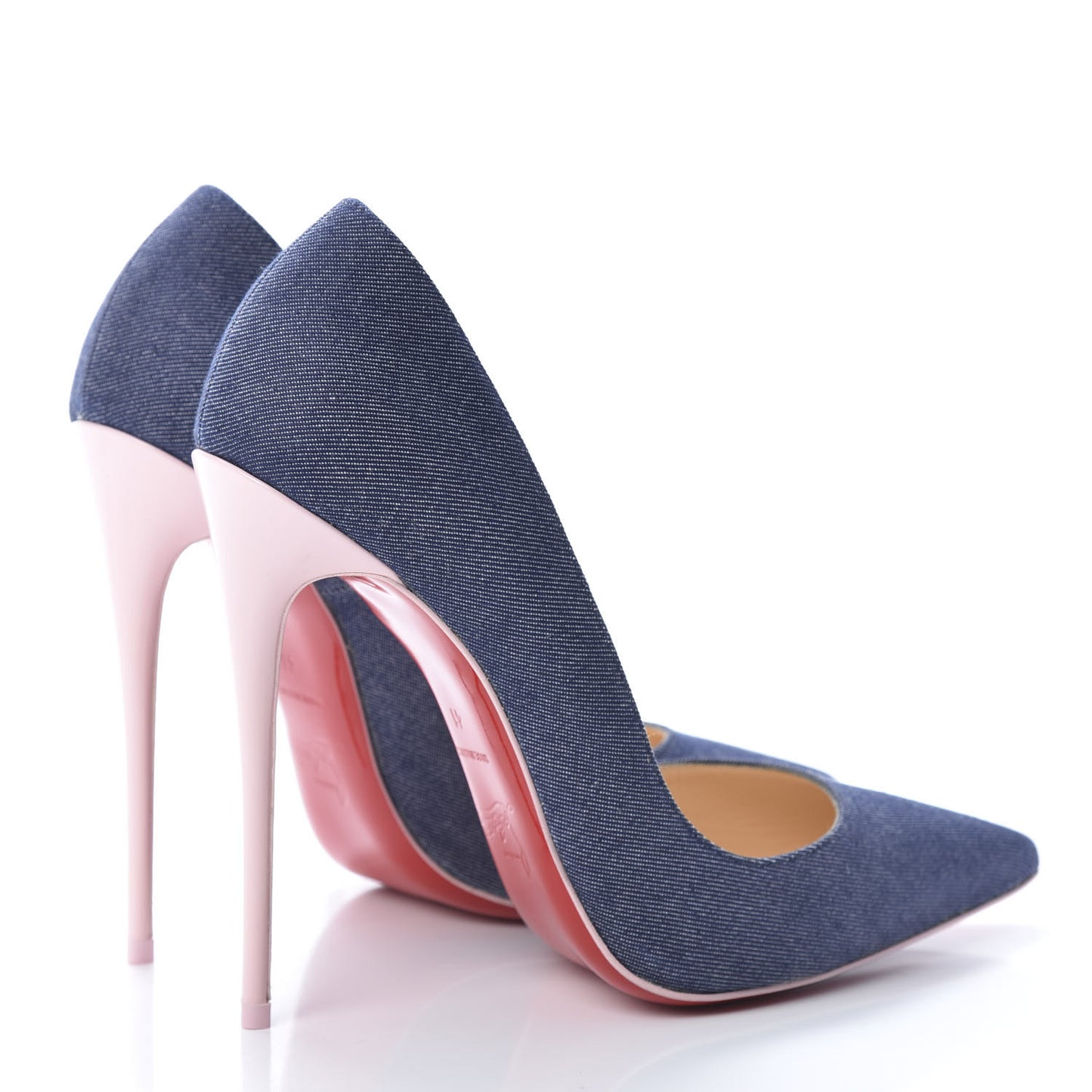 Denim Patent So Kate 120 Pumps 41 Blue Pompadour