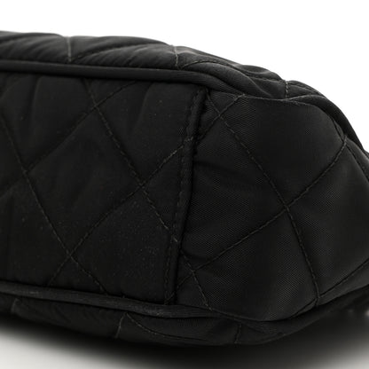 Prada Nylon Tessuto Impuntu Quilted Crossbody Bag Black 10 of 10