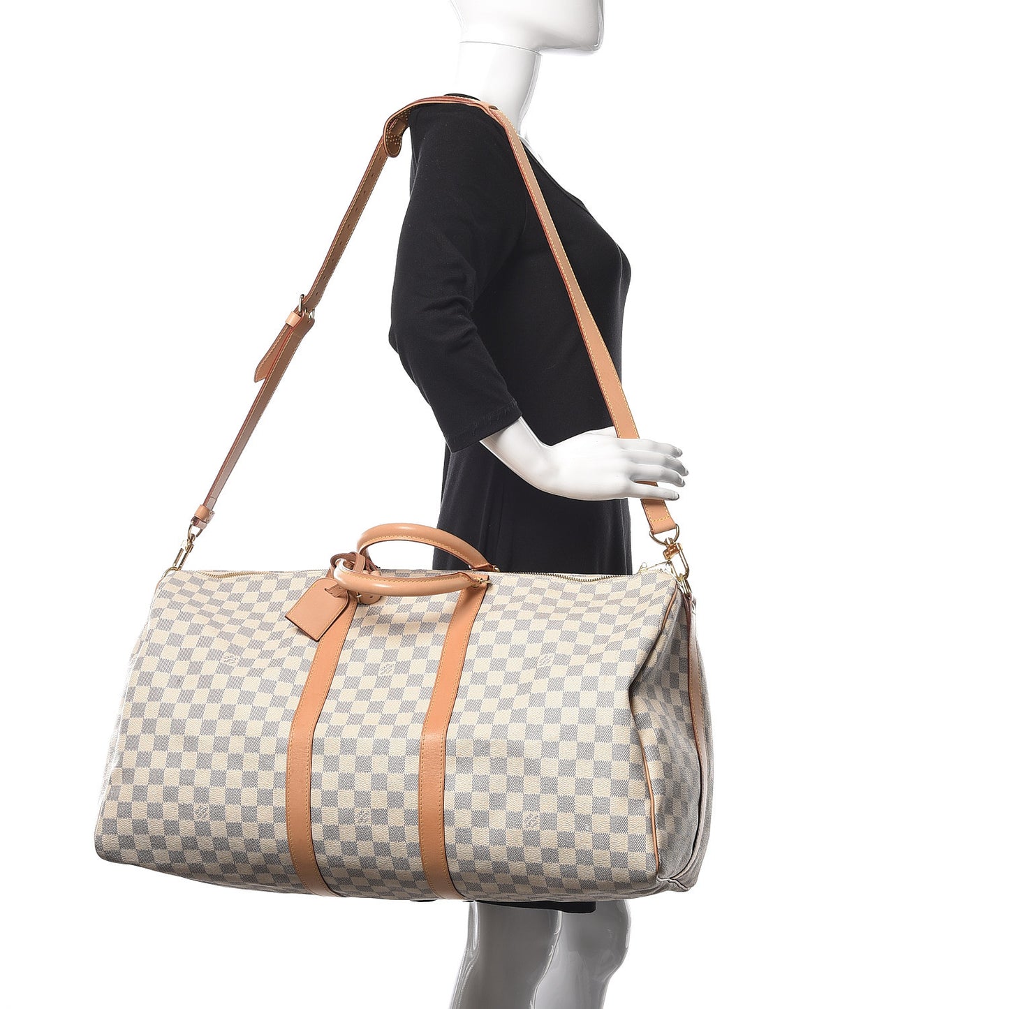 Damier Azur Keepall Bandouliere 55