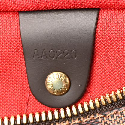 Louis Vuitton Damier Ebene Speedy Bandouliere 30 7 of 11
