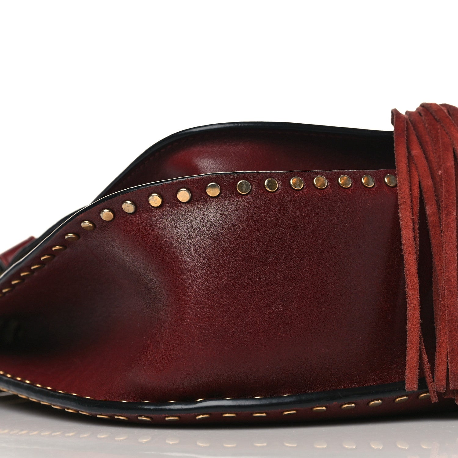 Chloe Calfskin Braided Small Hudson Shoulder Bag Sienna Red 8 of 11