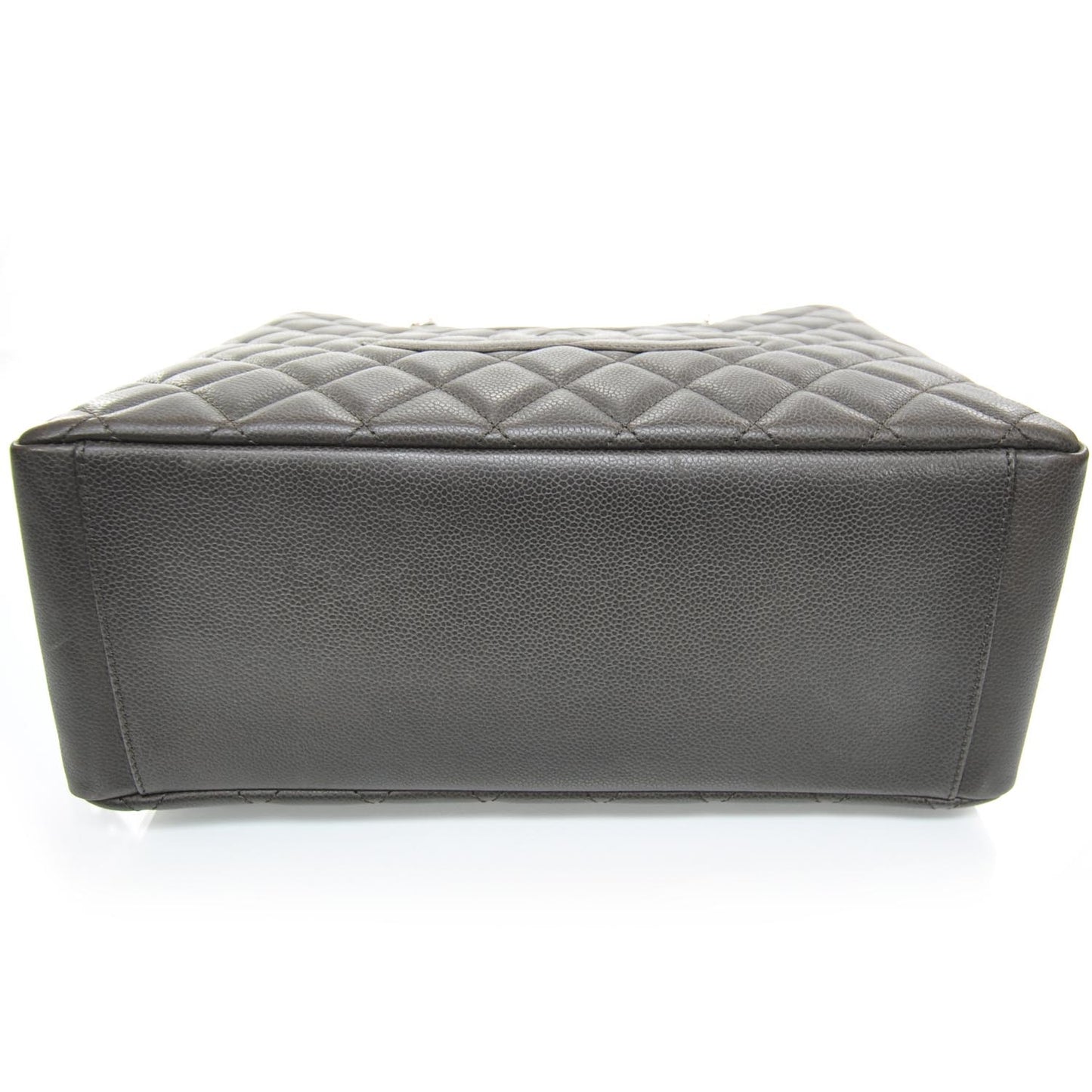 Caviar Grand Shopping Tote GST Dark Brown