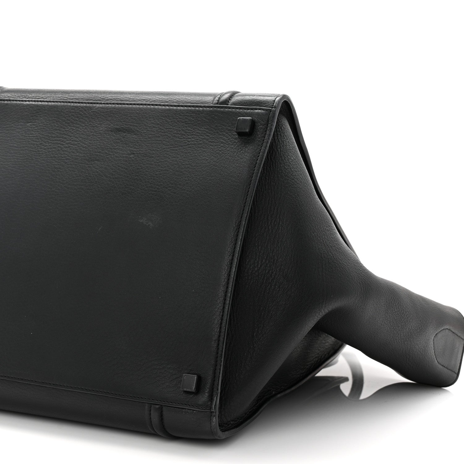 Celine Grained Calfskin Medium Phantom Luggage Black 11 of 14