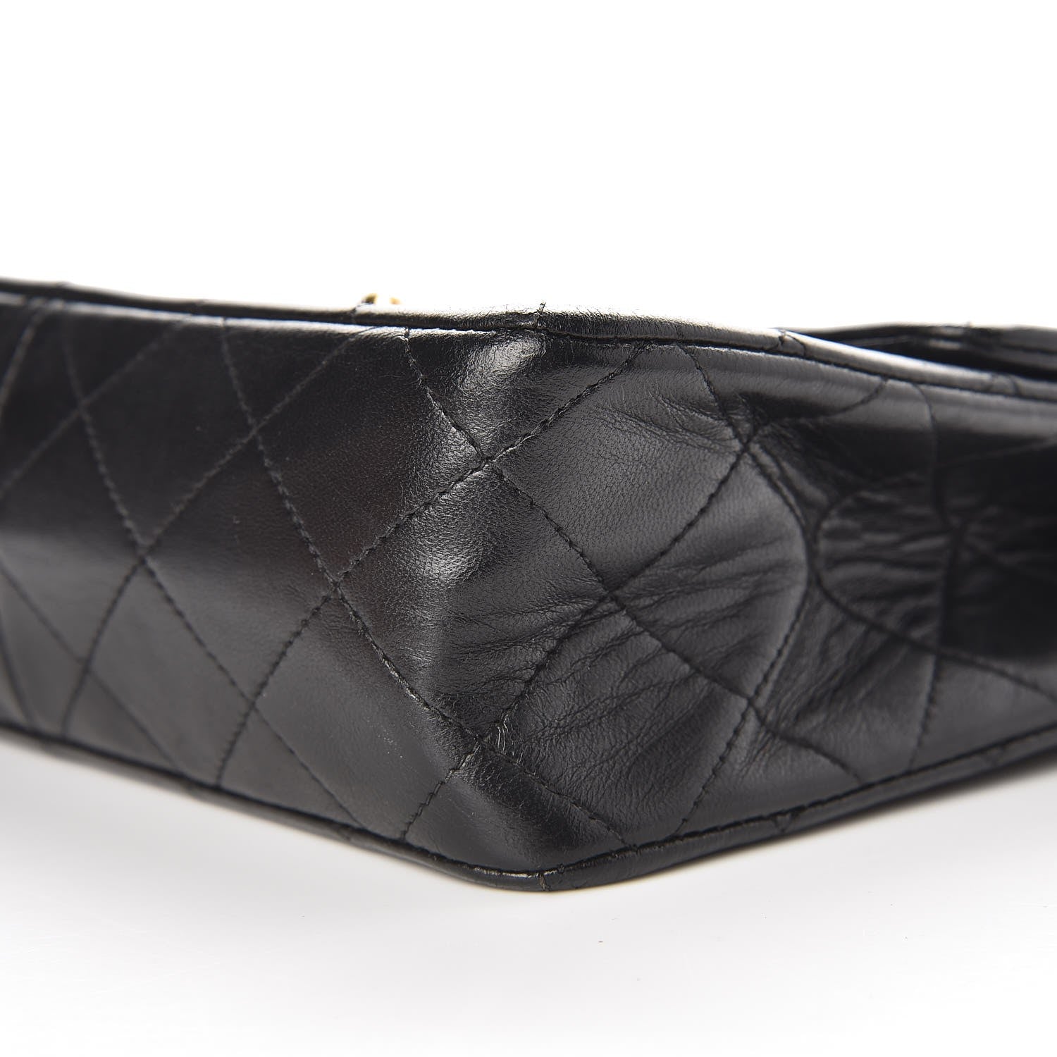 Chanel Lambskin Quilted Small Single Flap Black 12 of 12