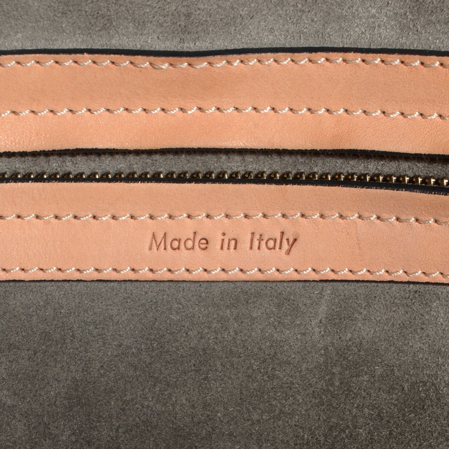 Natural Calfskin Medium Phantom Luggage Tan