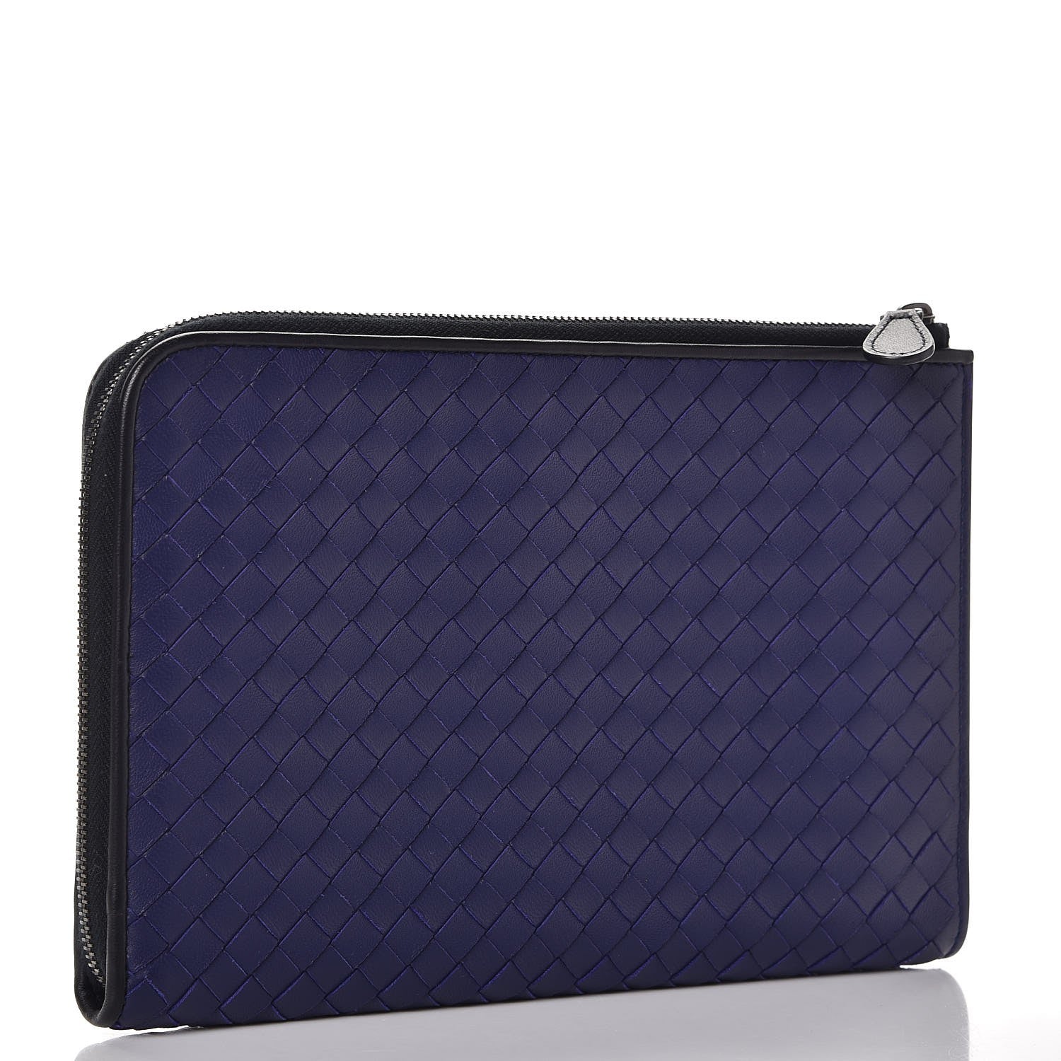 Bottega Veneta Nappa Intrecciato Flat Zip Pouch 3 of 9