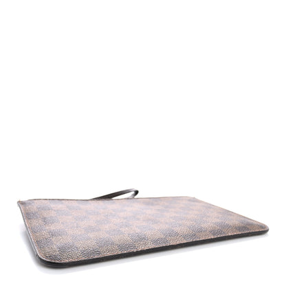 Louis Vuitton Damier Ebene Neverfull MM GM Pochette 4 of 13