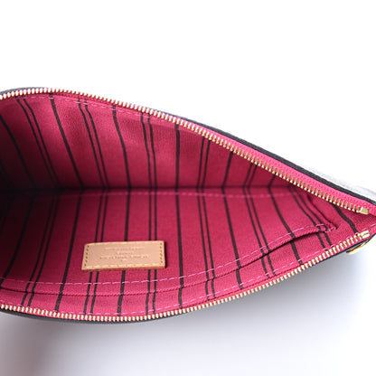 Louis Vuitton Monogram Neverfull MM GM Pochette Pivoine 4 of 8